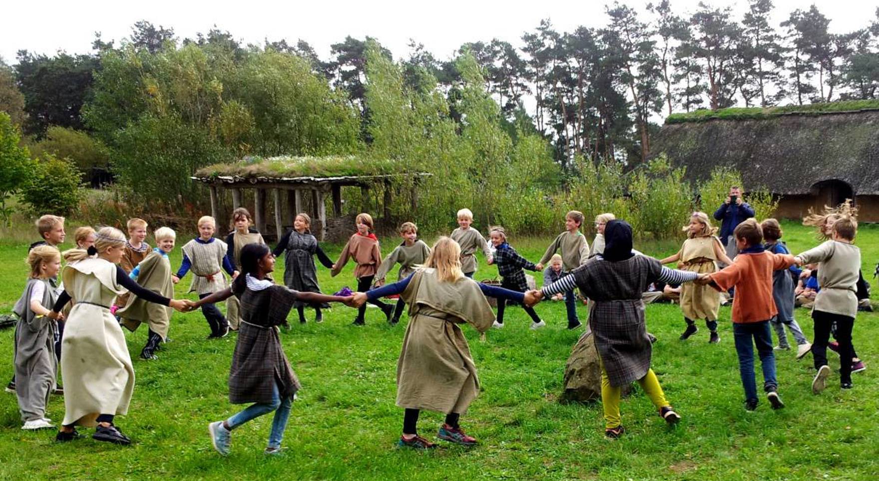 Kimbrerne kommer - undervisningsforløb på Hvolris Jernalder