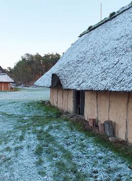 jernalderhus på Hvolris Jernalder_da fenrisulven slugte solen